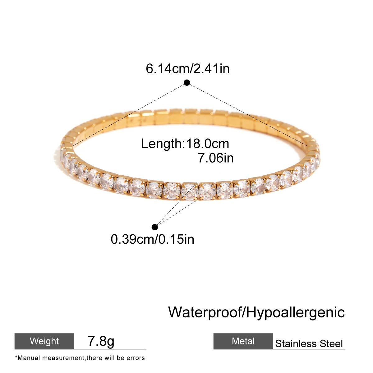 Tennis Ease Bracelet
