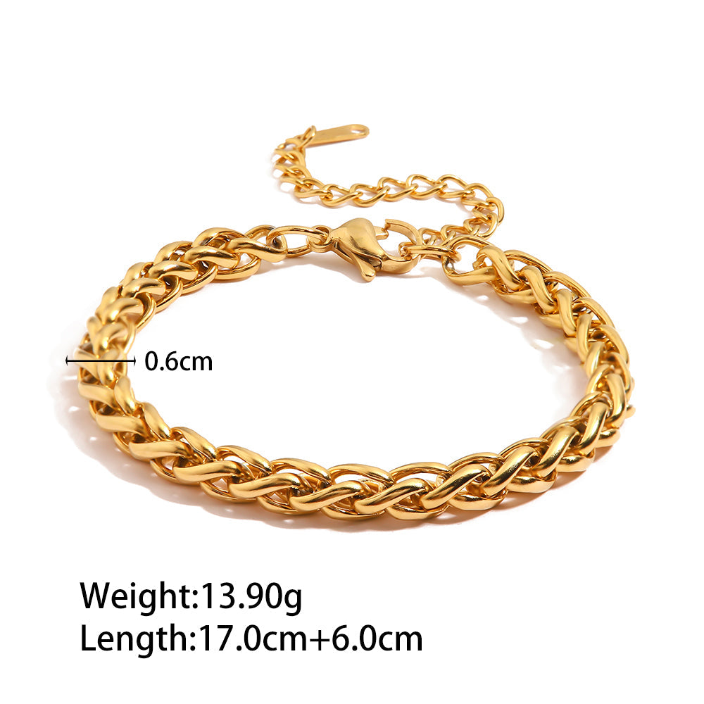 Twist Luxe Chain Bracelet