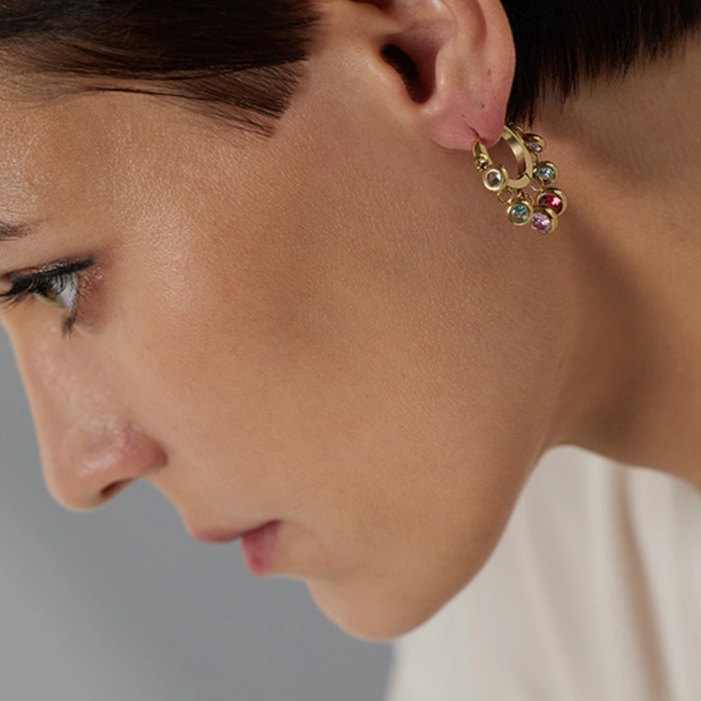 Rainbow Shimmer Earrings