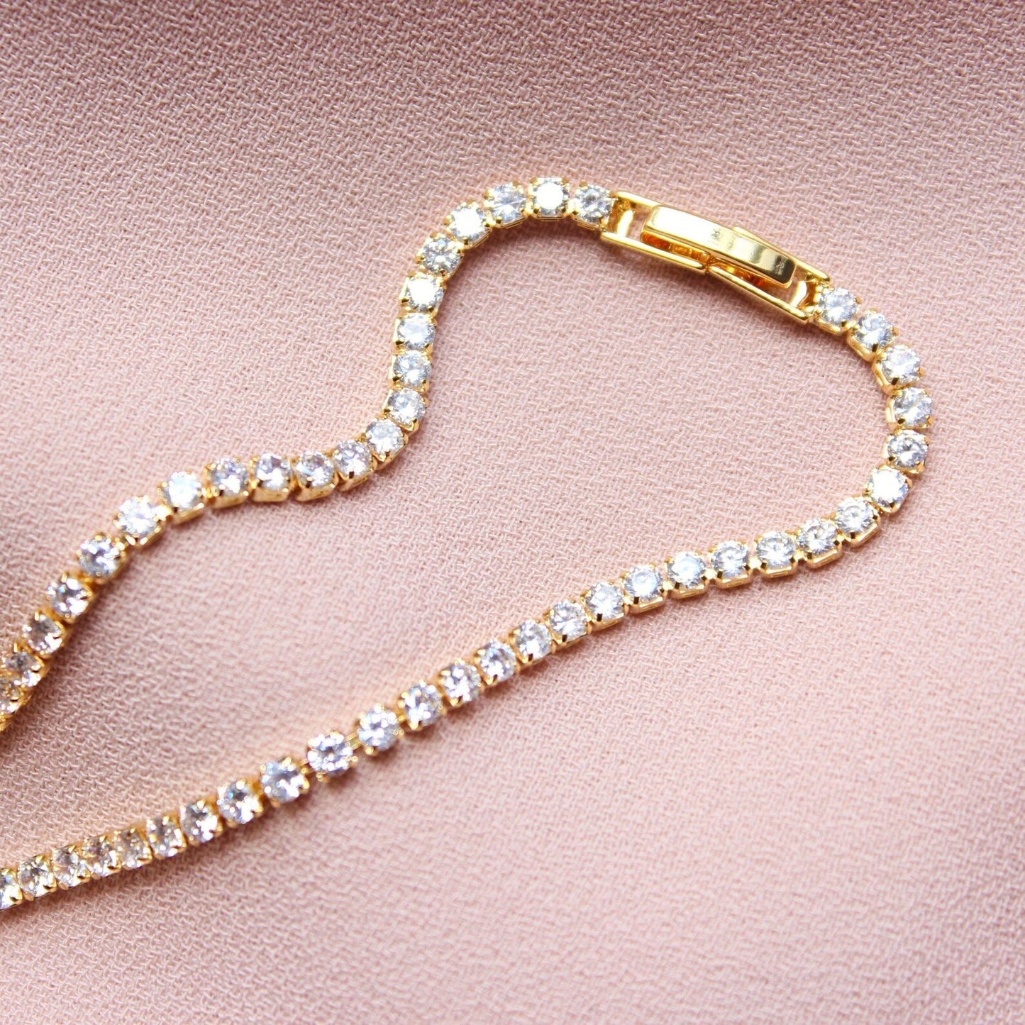 Zircon Tennis Necklace