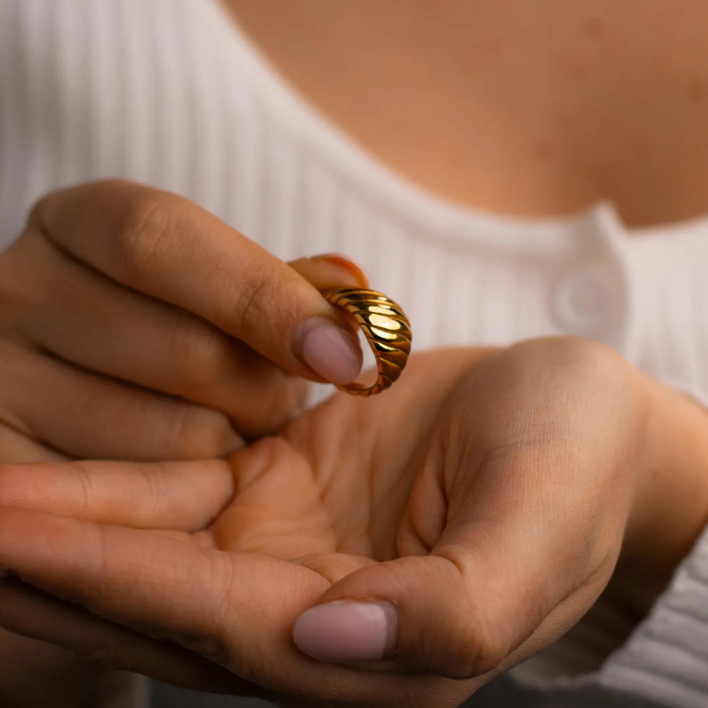 Twist Dome Ring