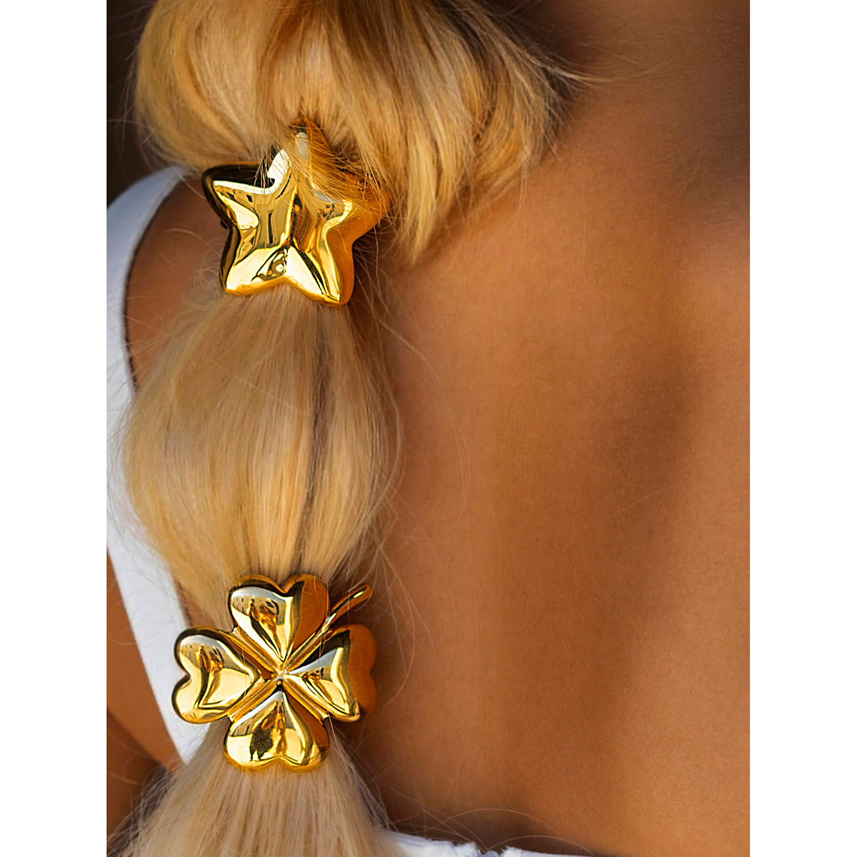 Clover Hair Cuff
