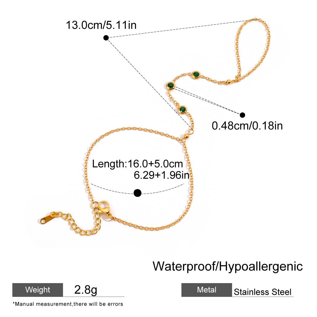 Emera Hand Chain
