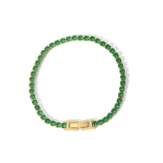 Emerald Gleam Bracelet
