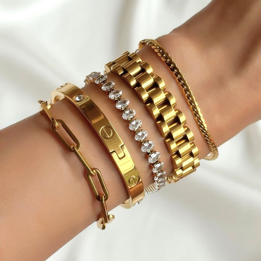 The Signature Shine Bracelet Stack