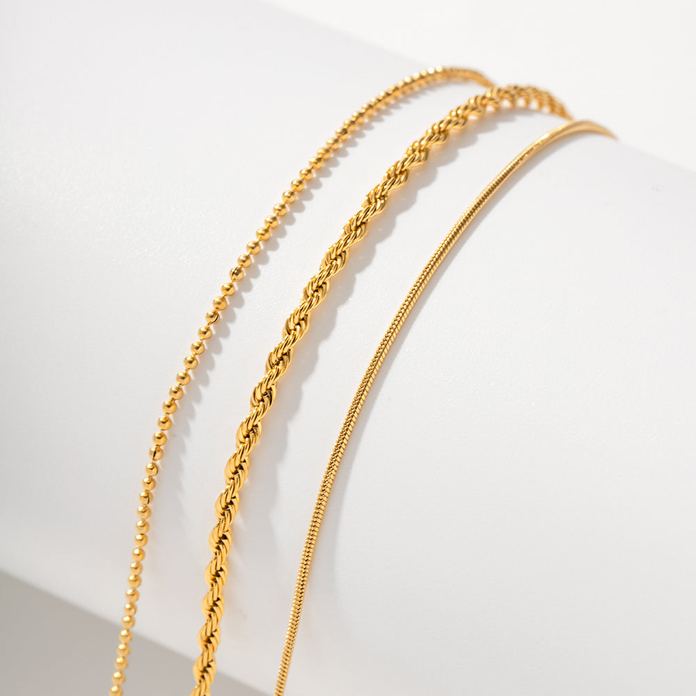 Dainty Trio Bracelets