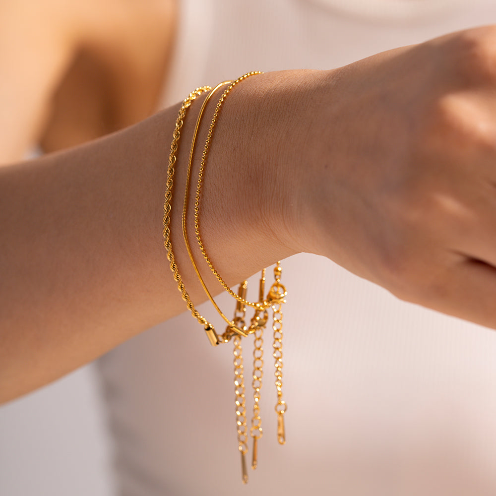 Dainty Trio Bracelets