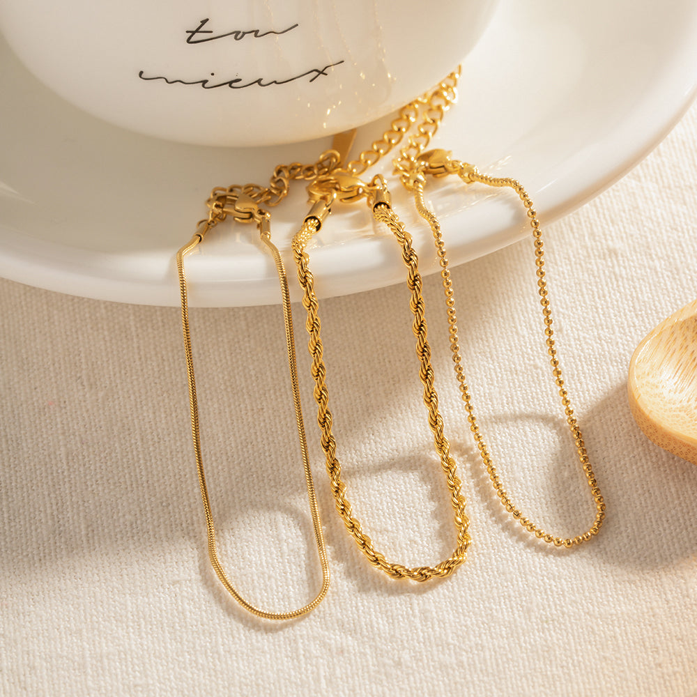 Dainty Trio Bracelets