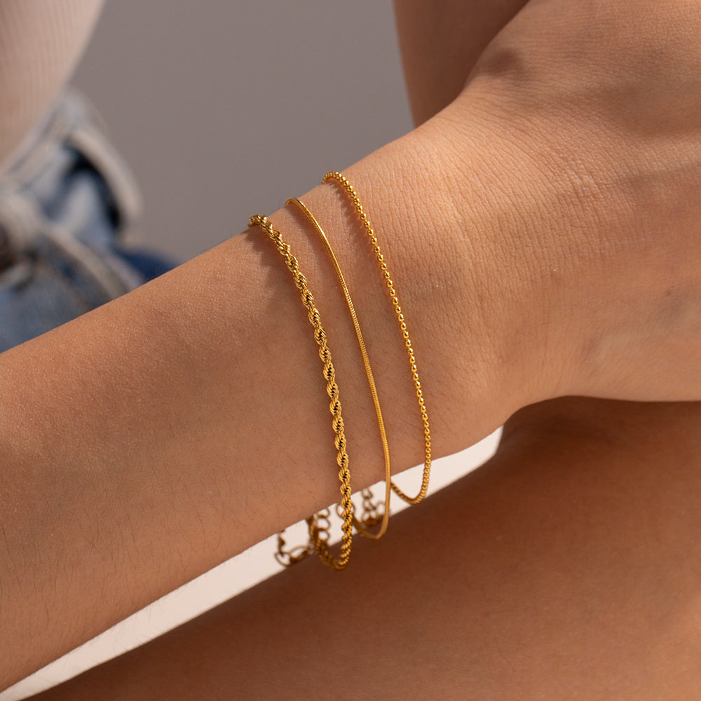 Dainty Trio Bracelets