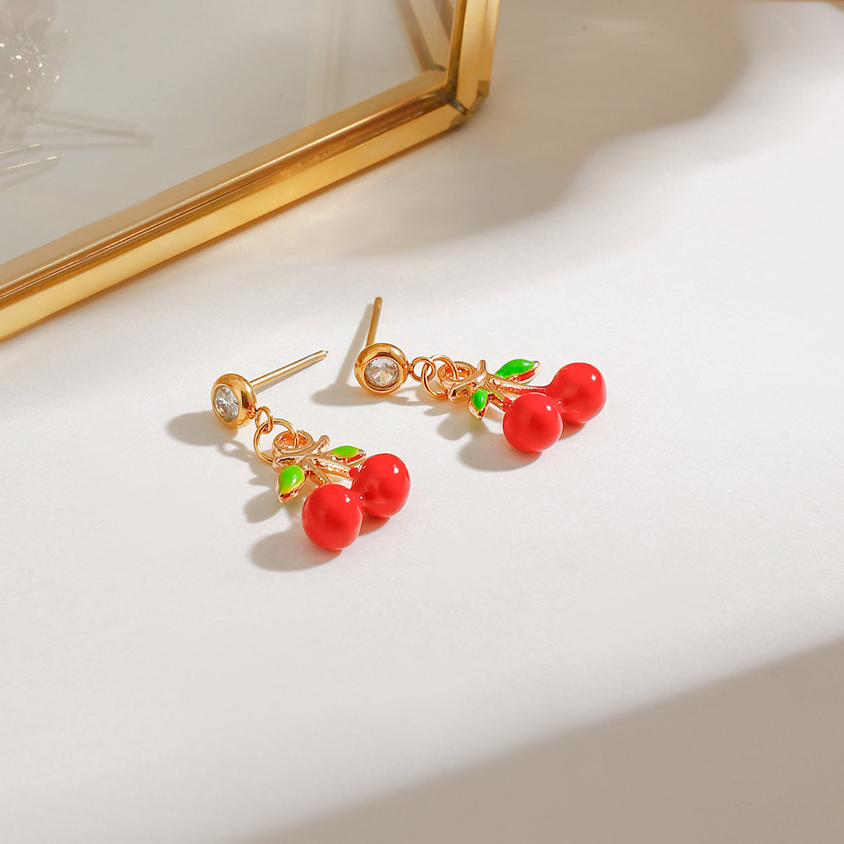 Cherry Bloom Earrings