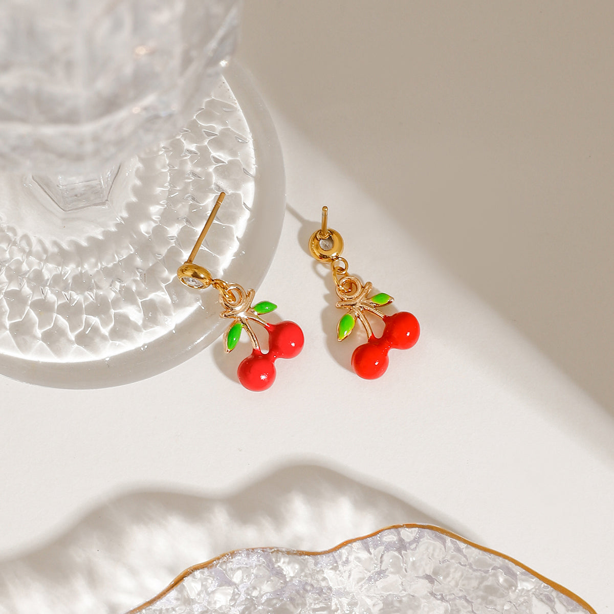 Cherry Bloom Earrings