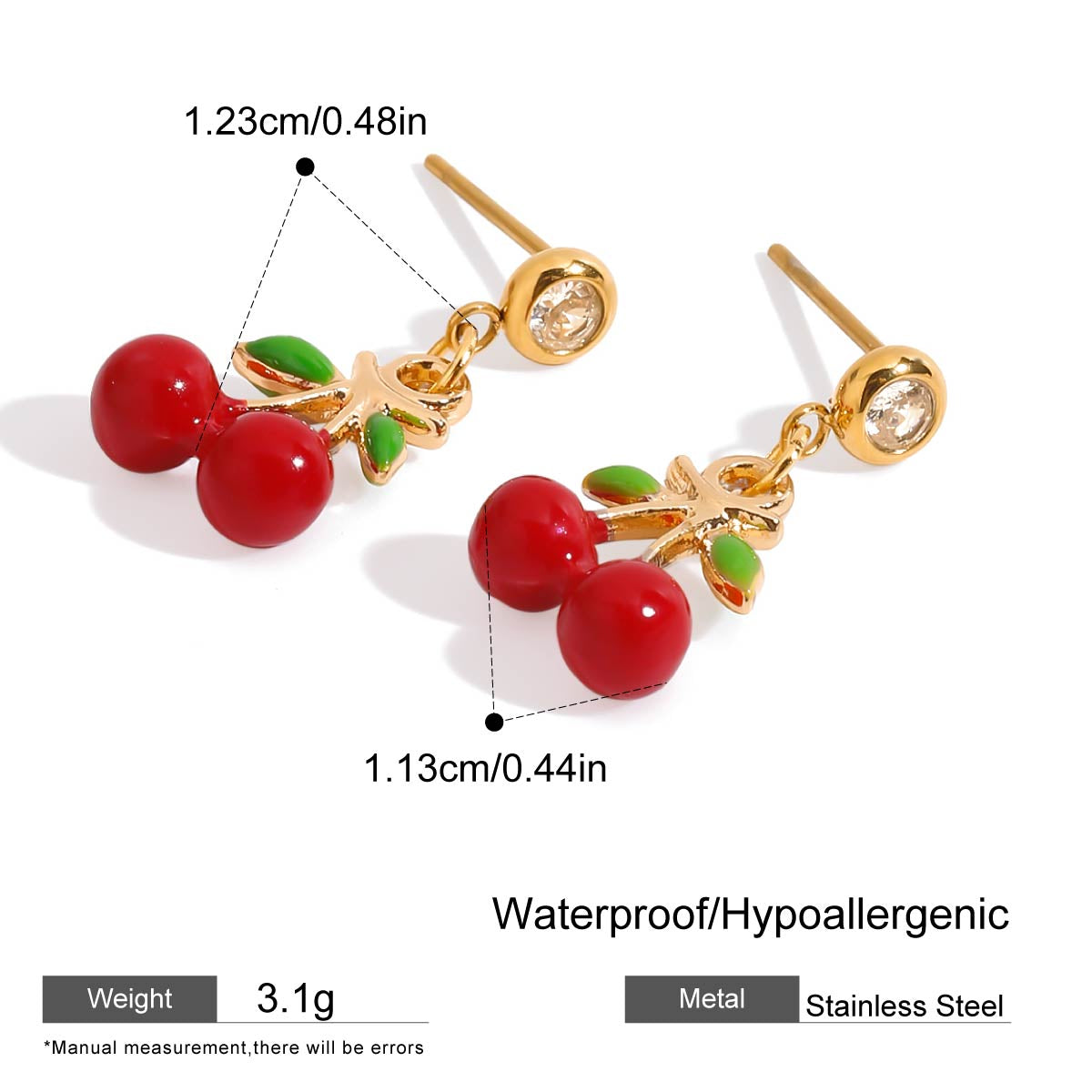 Cherry Bloom Earrings