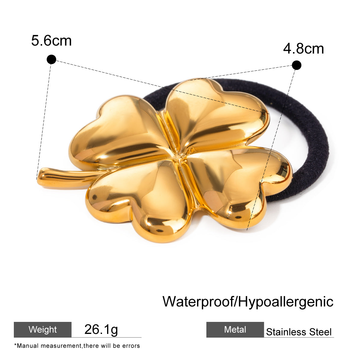 Clover Hair Cuff