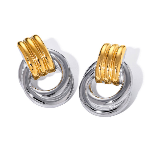 Loop Link Earrings