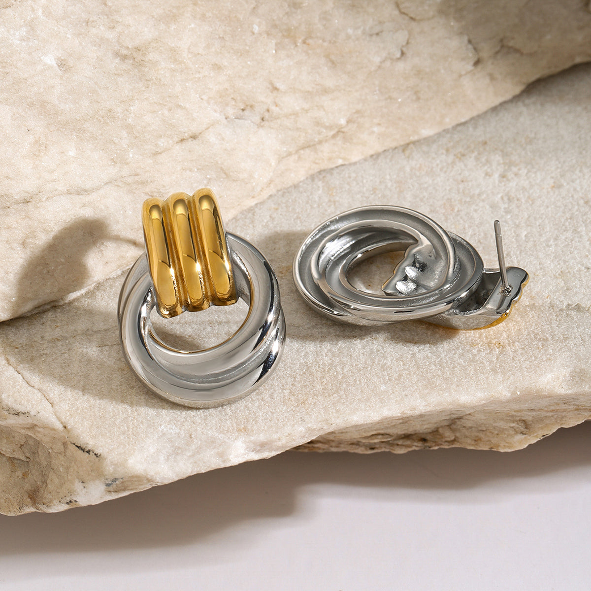 Loop Link Earrings