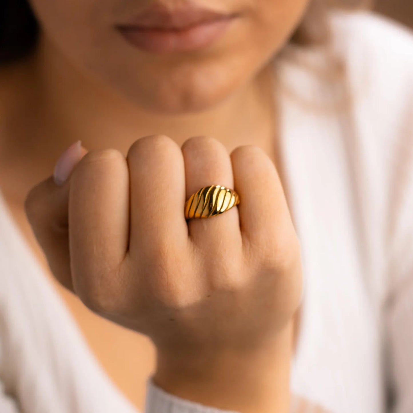 Twist Dome Ring