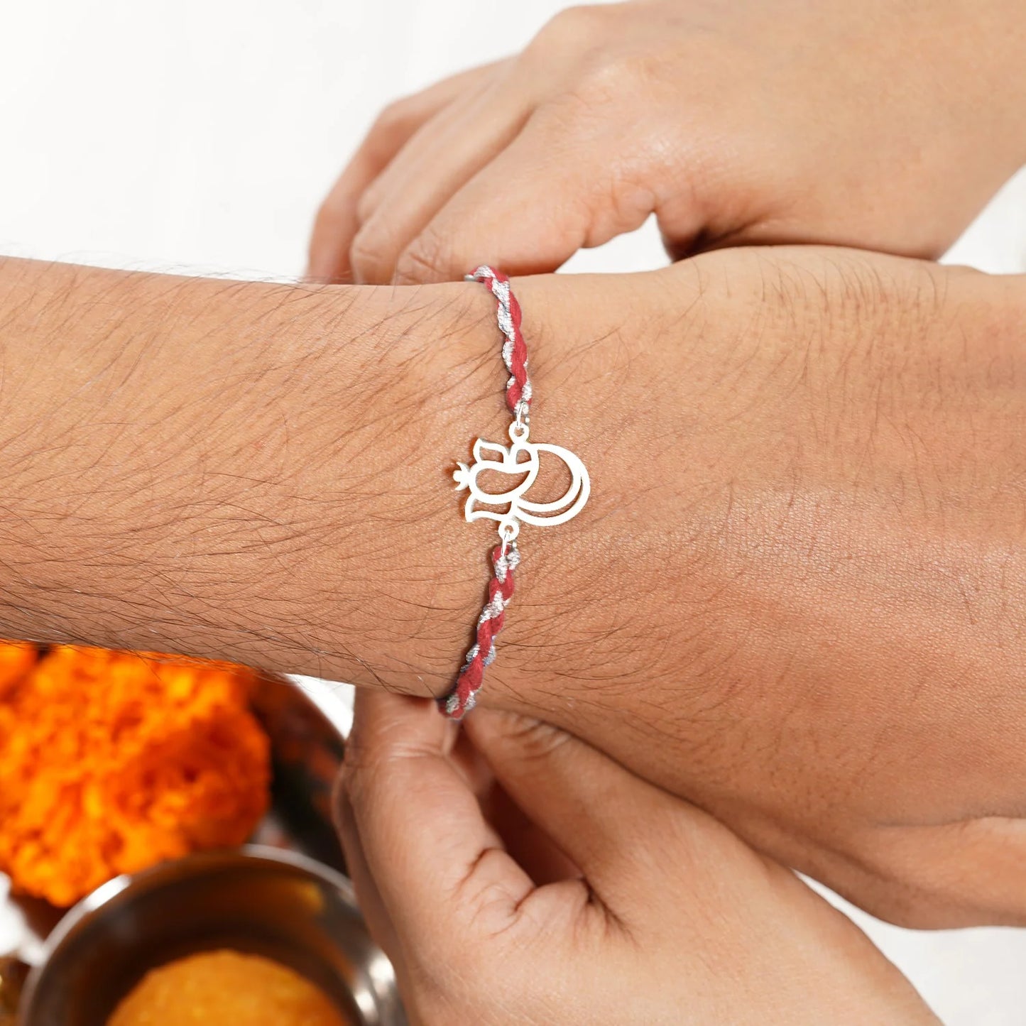 Ganesh Charm Rakhi