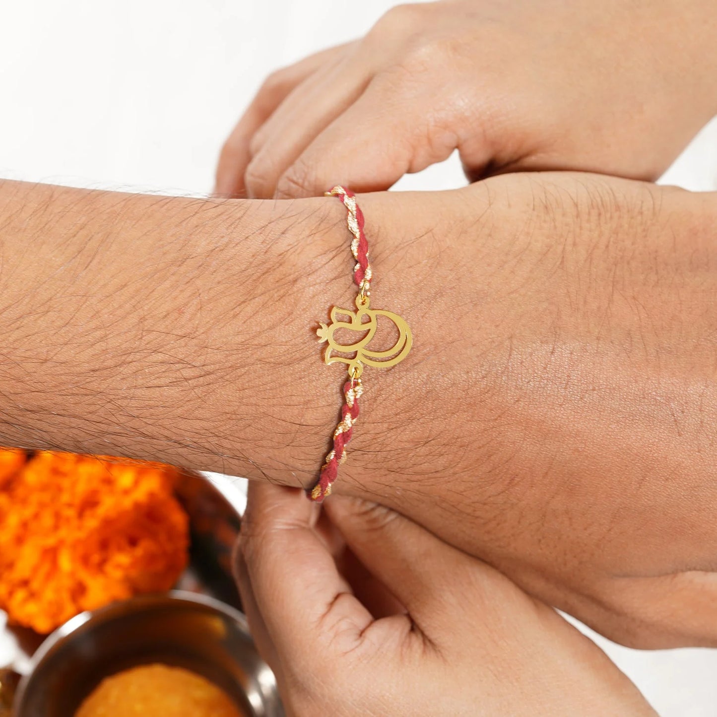 Ganesh Charm Rakhi