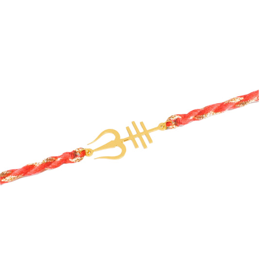 Trishul Charm Rakhi